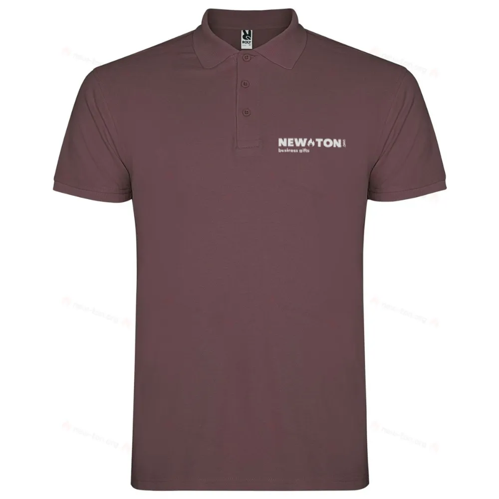 
                                                Star short sleeve men's polo
                                                