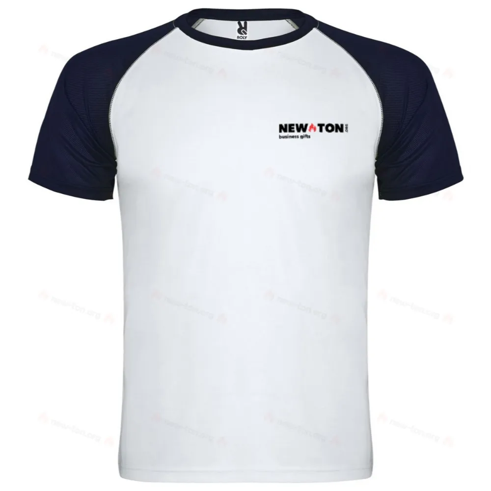 Универсальная спортивная футболка с коротким рукавом 