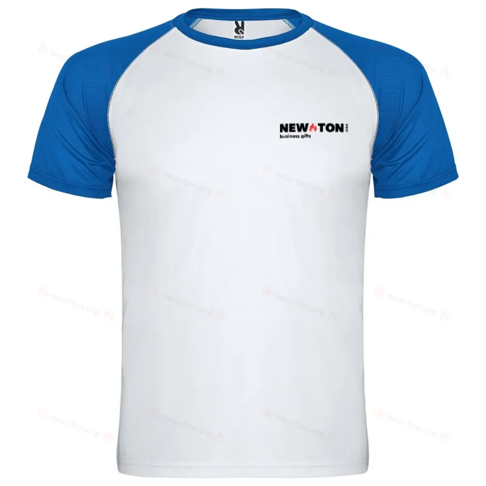 Универсальная спортивная футболка с коротким рукавом 