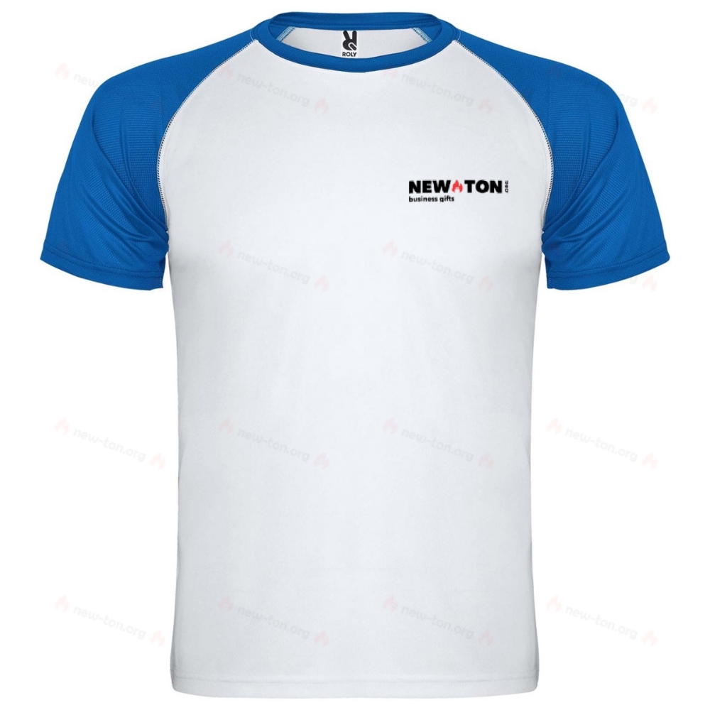 Универсальная спортивная футболка с коротким рукавом 