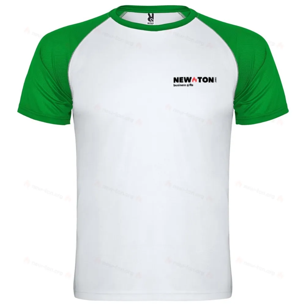 Универсальная спортивная футболка с коротким рукавом 