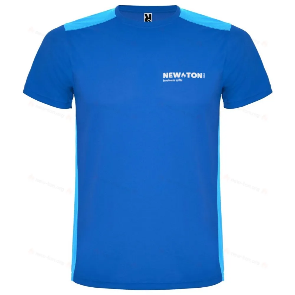 Универсальная спортивная футболка с коротким рукавом 