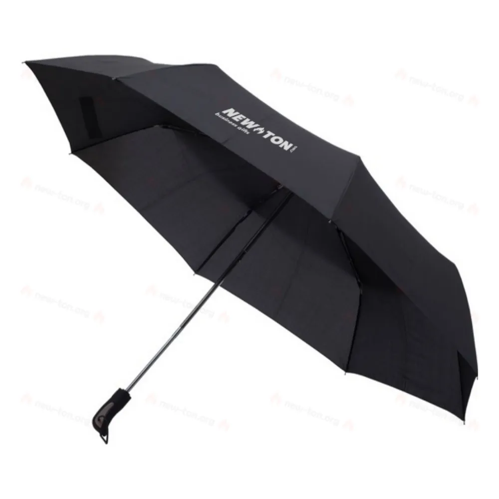 
                                            Vernier foldable stormproof umbrella, black
                                            
