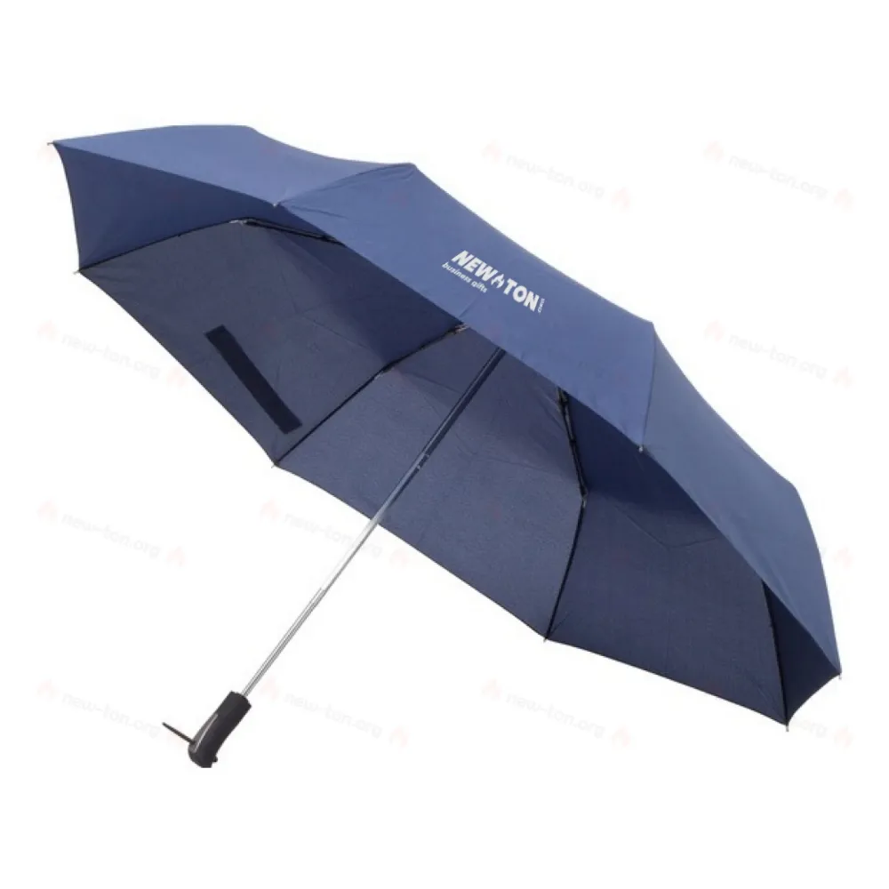 
                                            Vernier foldable stormproof umbrella, dark blue
                                            