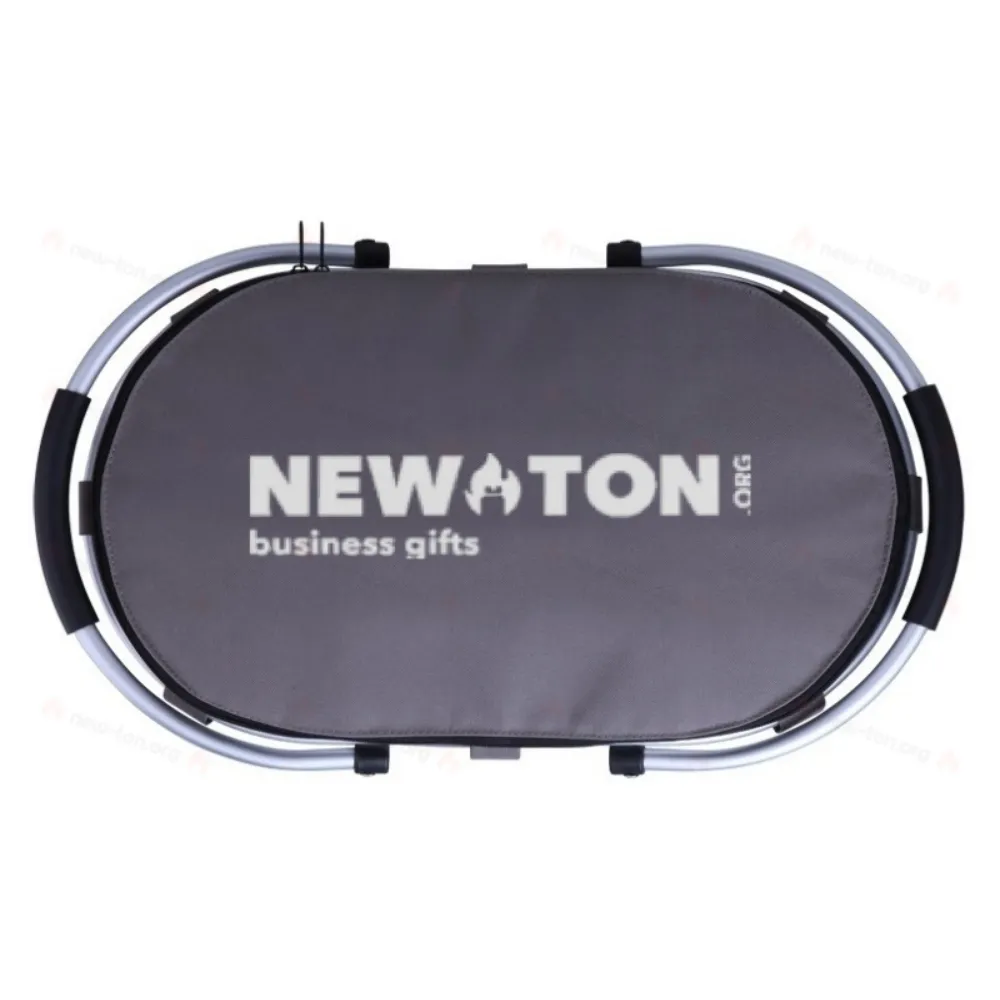 Термоизолированная сумка для покупок Portland, серого цвета Термоизолированная сумка для покупок Portland, серого цвета