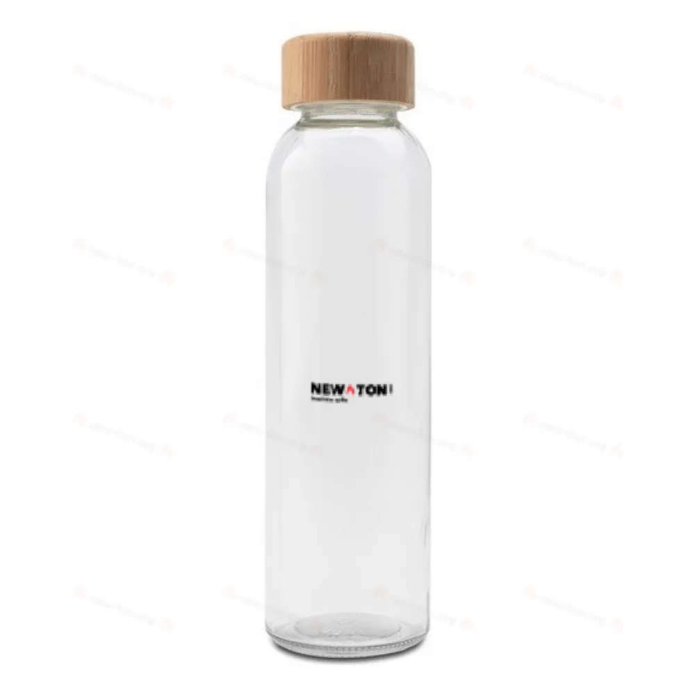 
                                            500 ml Aqua Madera glass bottle, brown
                                            