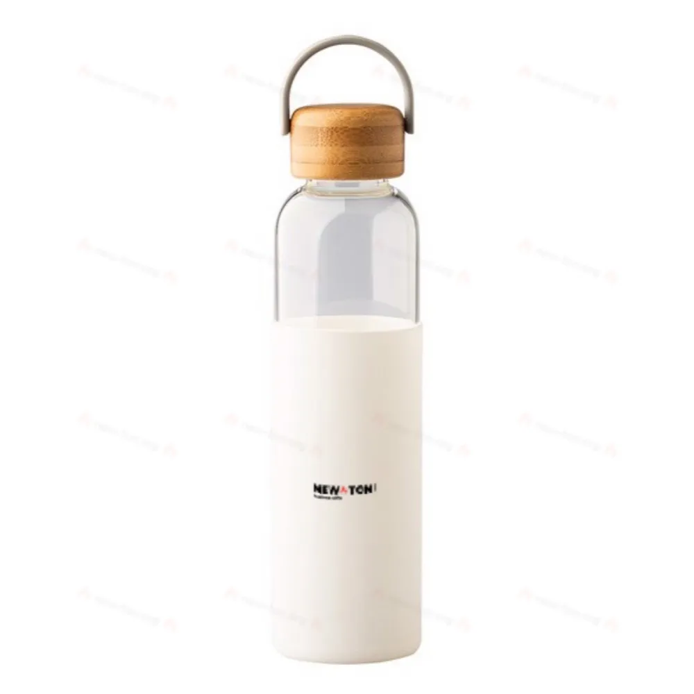 
                                            560 ml Vim Booster glass bottle, white
                                            
