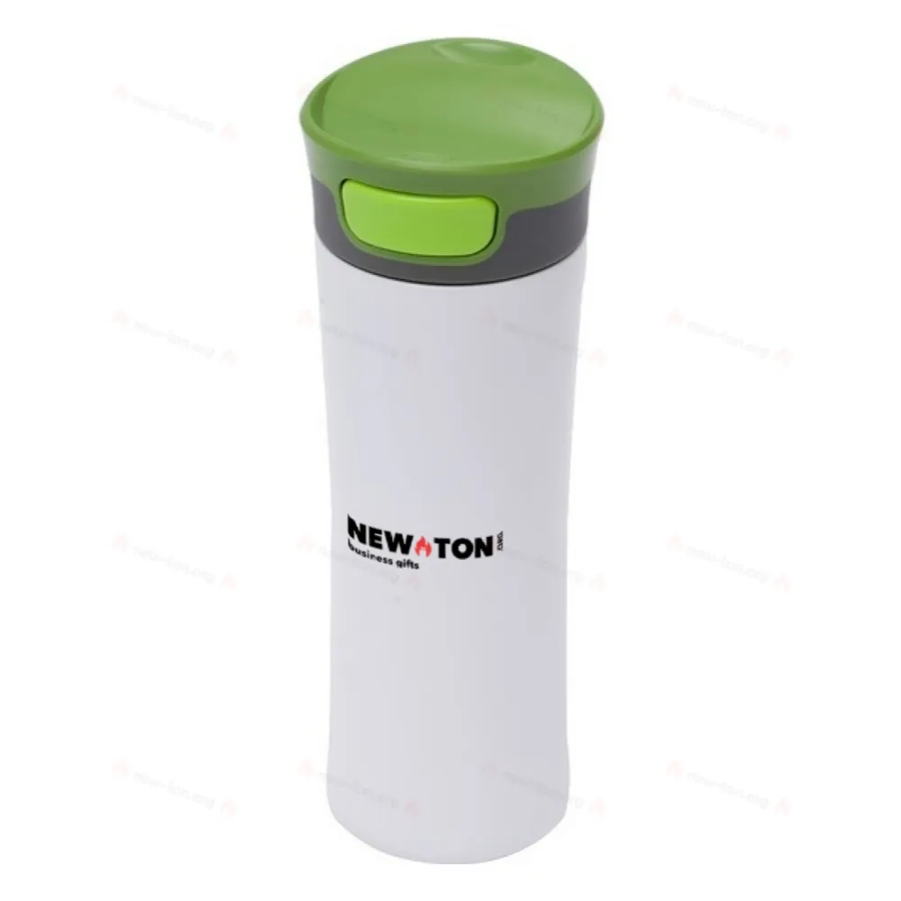 
                                            430 ml Telescope insulated mug, white/green
                                            