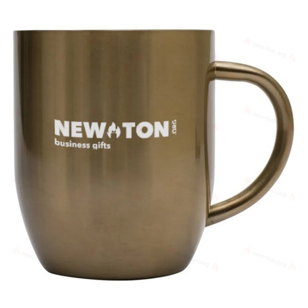 
                                            380 ml Dusk steel mug, gold
                                            