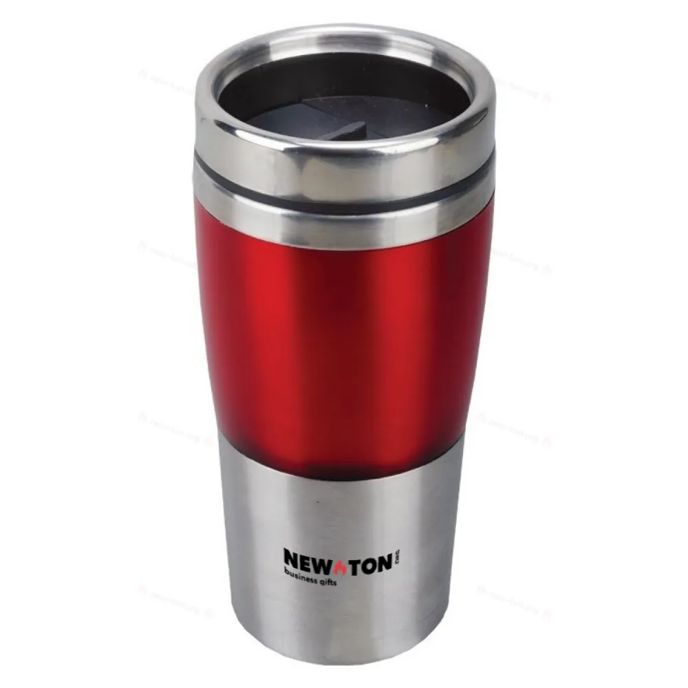 
                                            380 ml Resolute insulated mug, red/silver
                                            