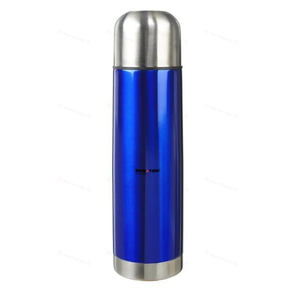 
                                            480 ml Picnic vacuum flask & mugs set, blue/silver
                                            
