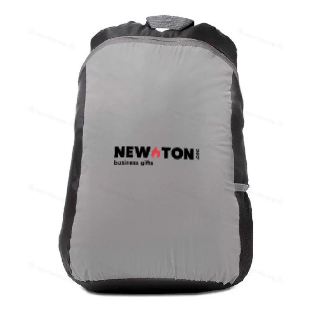 Складной светоотражающий рюкзак Reflecto, черный