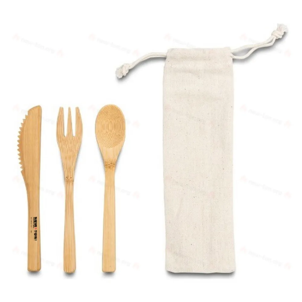 
                                            Bamboo Cutlery Set, beige
                                            