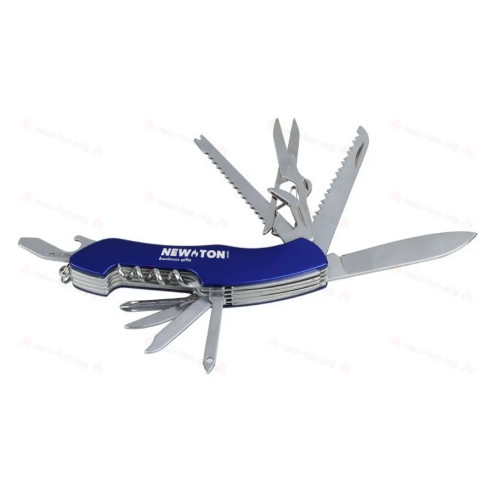 
                                            Mainz 12-function pocket knife, blue
                                            