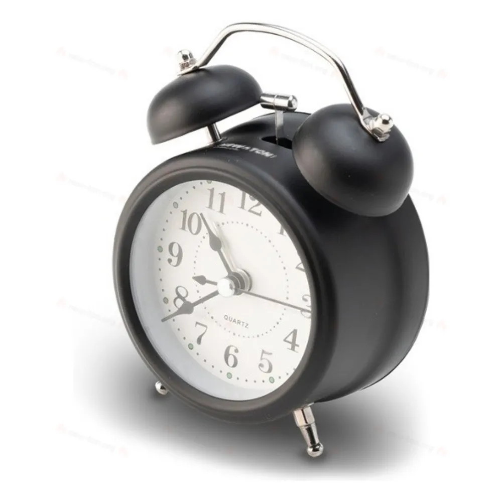 
                                            Retro Alarm Clock, black
                                            