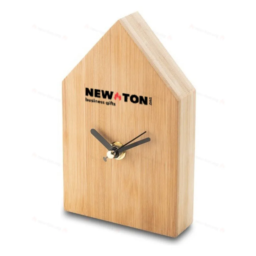 
                                            La Casa Bamboo Clock, brown
                                            