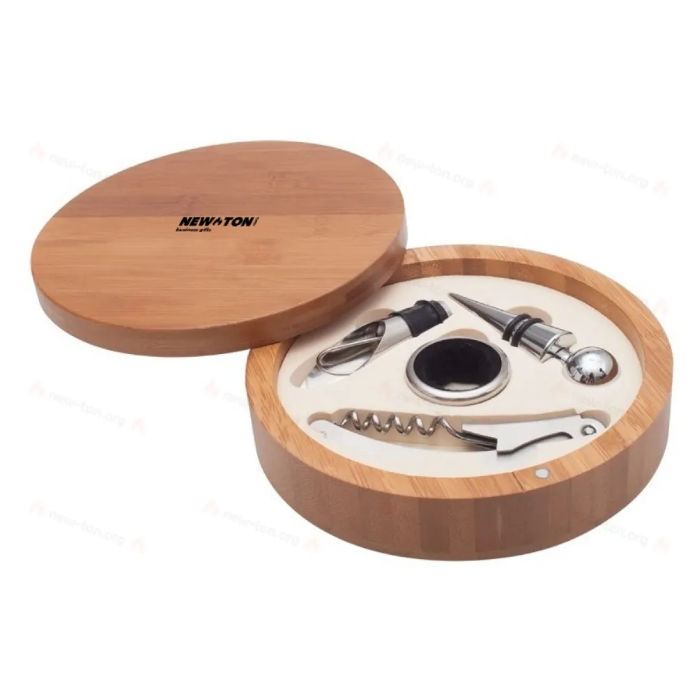 
                                            Chartes wine set, brown
                                            