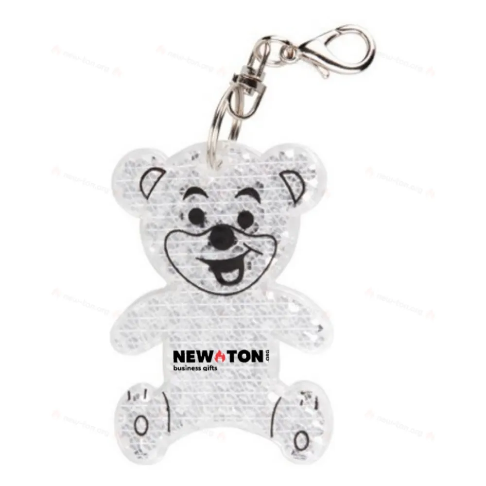 
                                            Teddy safety keyring, colorless
                                            