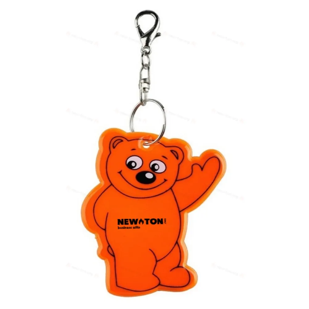 Светоотражающий брелок Beary, оранжевый