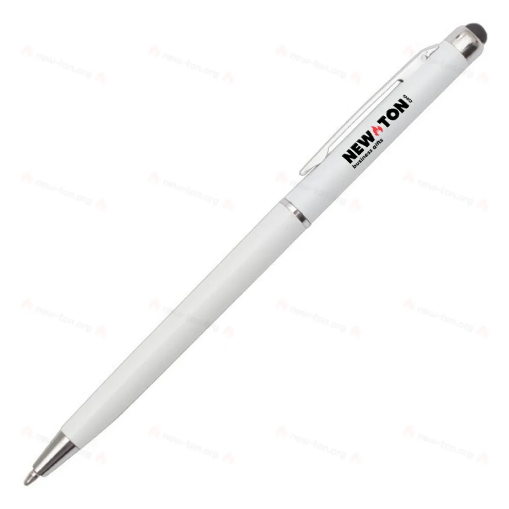 
                                            Touch Point plastic ballpen, white
                                            