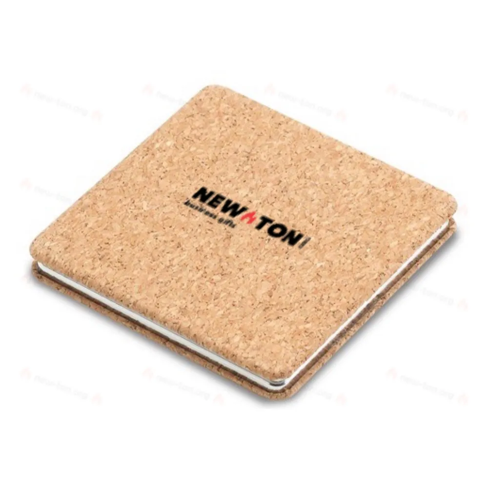 
                                            Mirror with a cork frame, beige
                                            