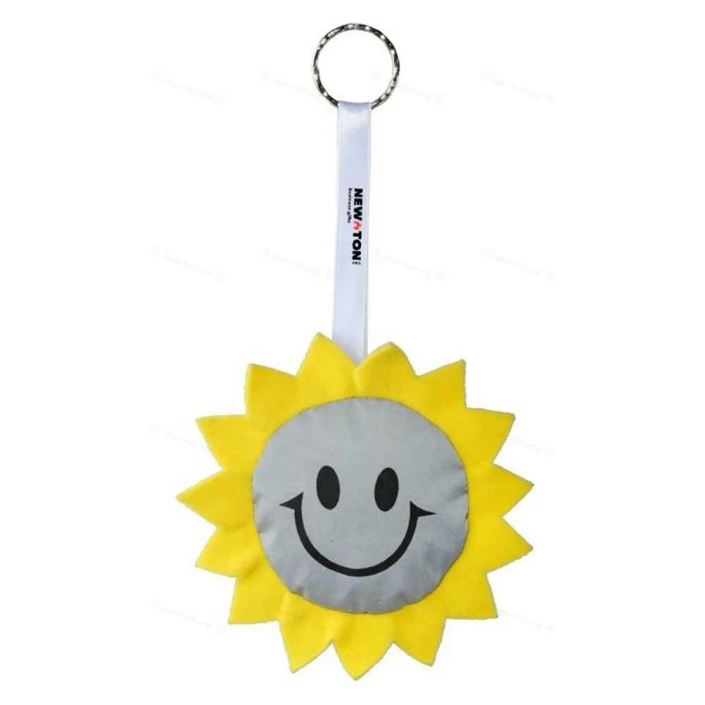 
                                            Sun reflective keyring, yellow/silver
                                            