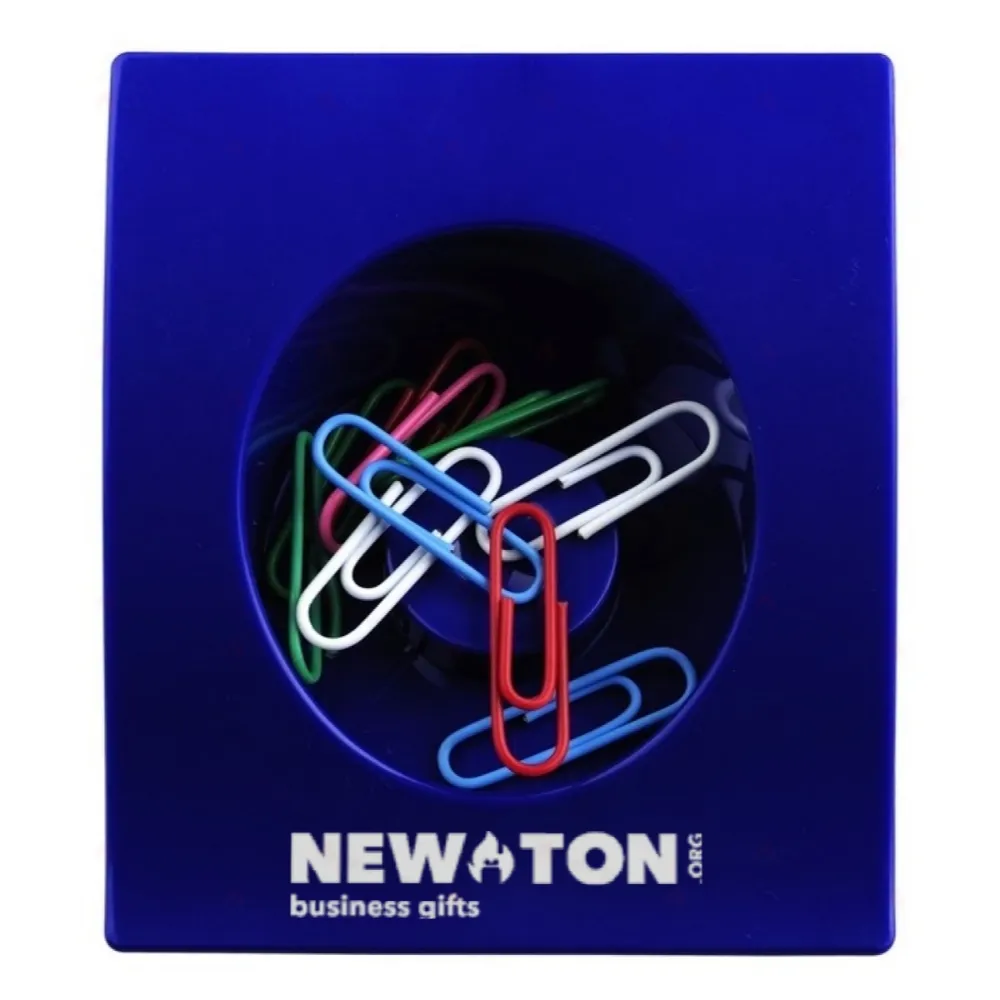 
                                            Clip-It paper clip holder, blue
                                            