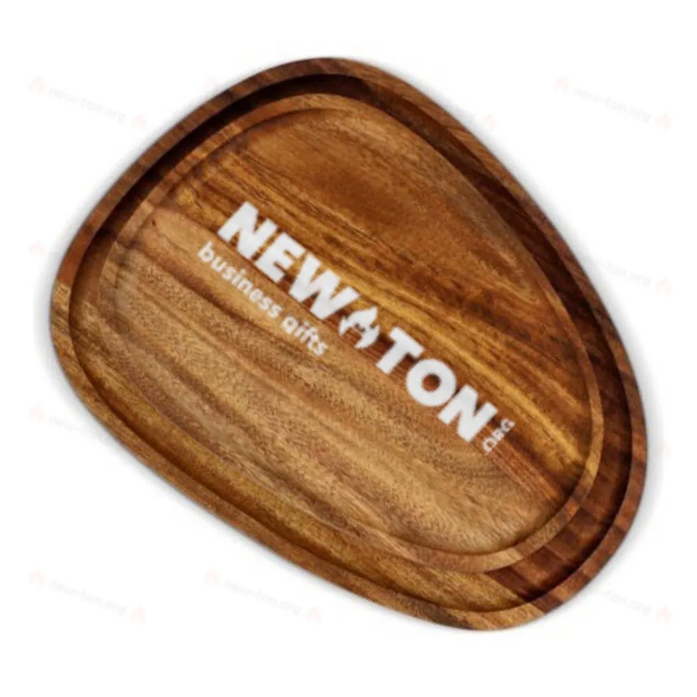 Деревянные лотки в органической форме, 2 штуки, InSideOut