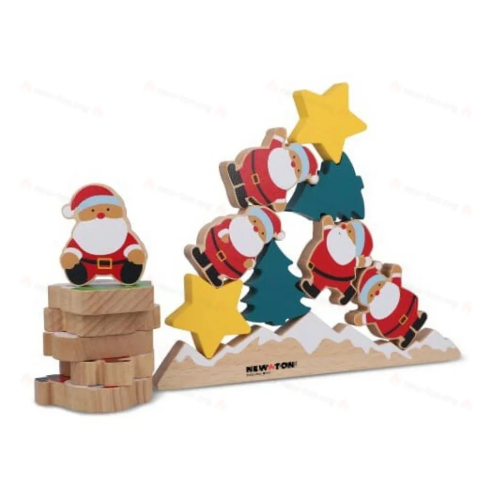 
                                            InSideOut Wooden Santa balancing game
                                            