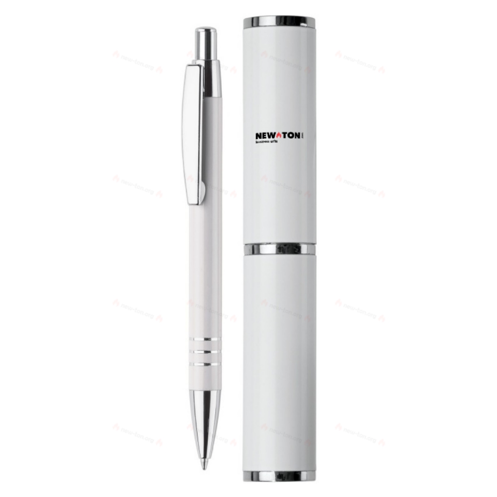 Aluminum ball pen in a tube