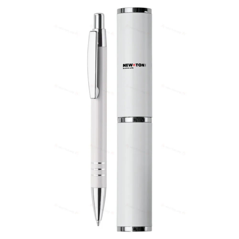 
                                                Aluminum ball pen in a tube
                                                