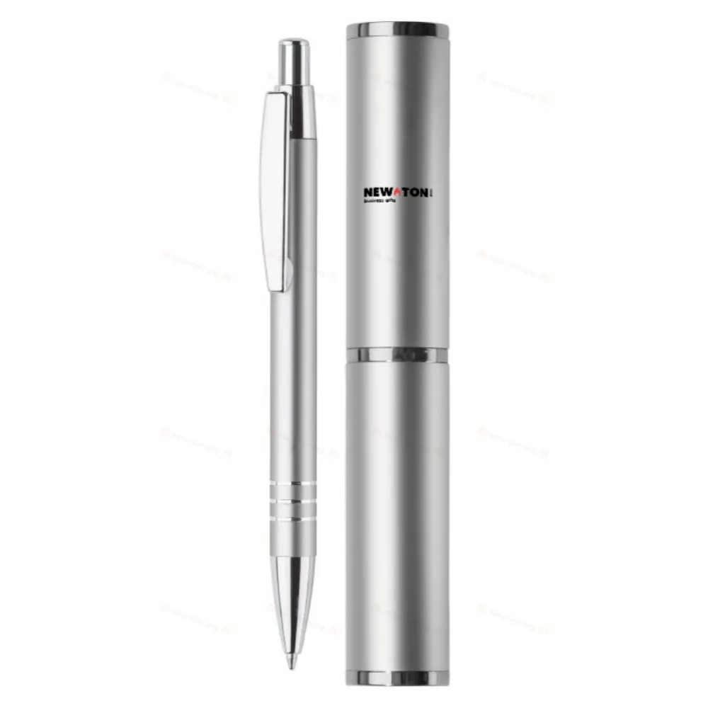 
                                            Ручка шариковая алюминиевая в тубусе
                                            