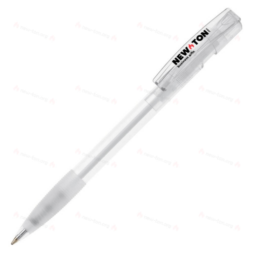 Nash ball pen rubber grip transparent