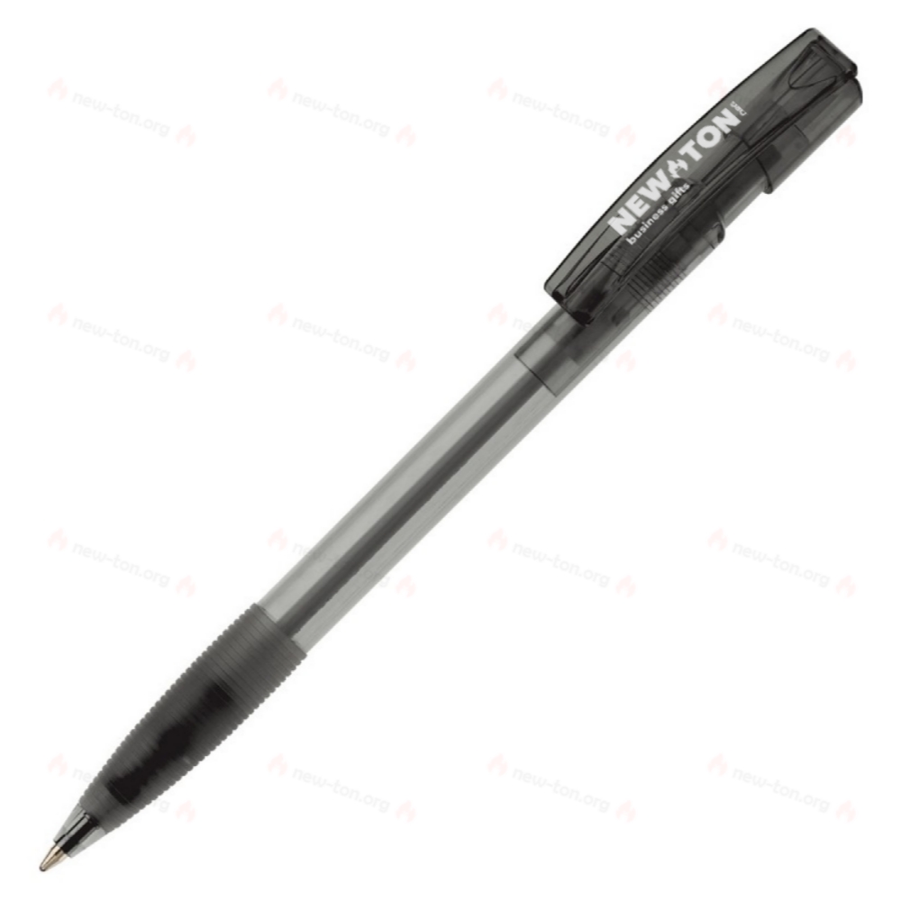 Nash ball pen rubber grip transparent