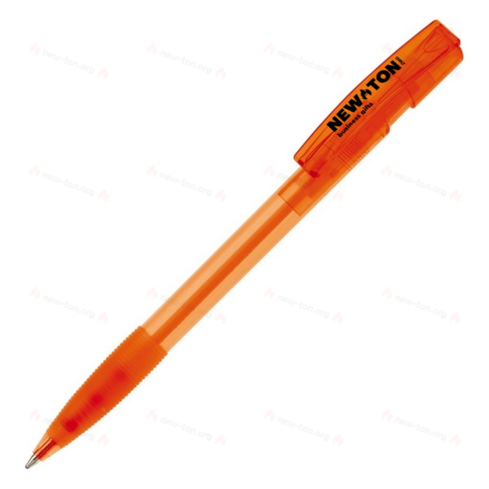 Nash ball pen rubber grip transparent