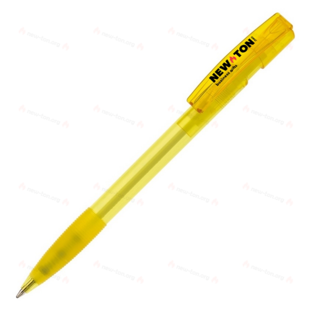 Nash ball pen rubber grip transparent