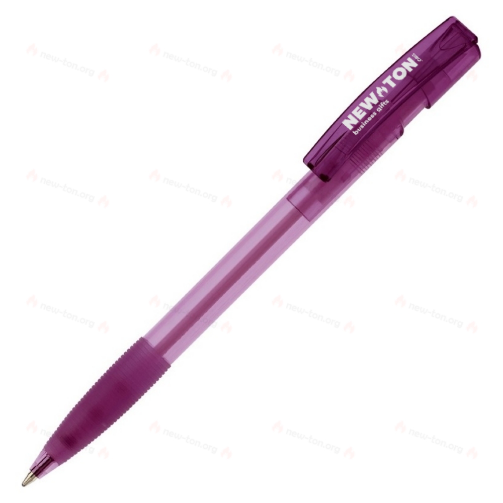 Nash ball pen rubber grip transparent