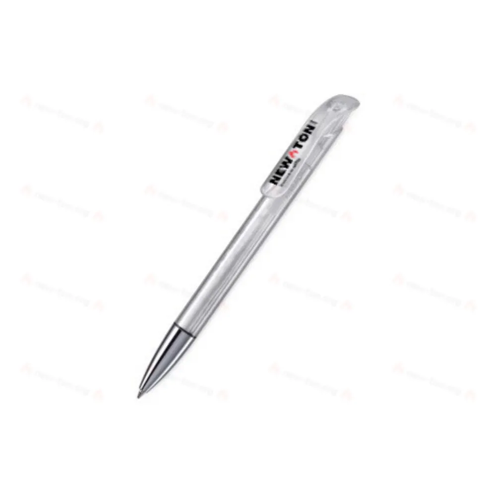 
                                            Ручка шариковая Atlas с прозрачным металлическим наконечником
                                            