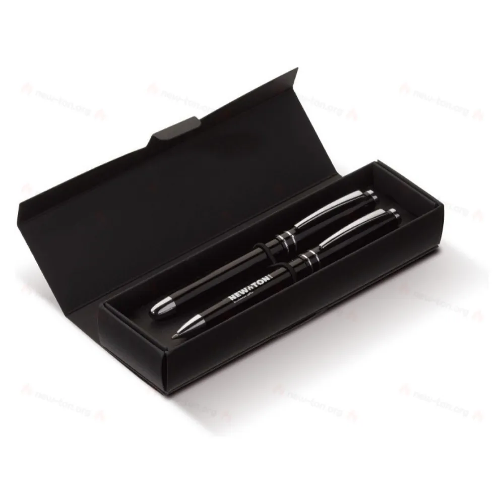 
                                                Pen set 2 stripes barrel metal
                                                