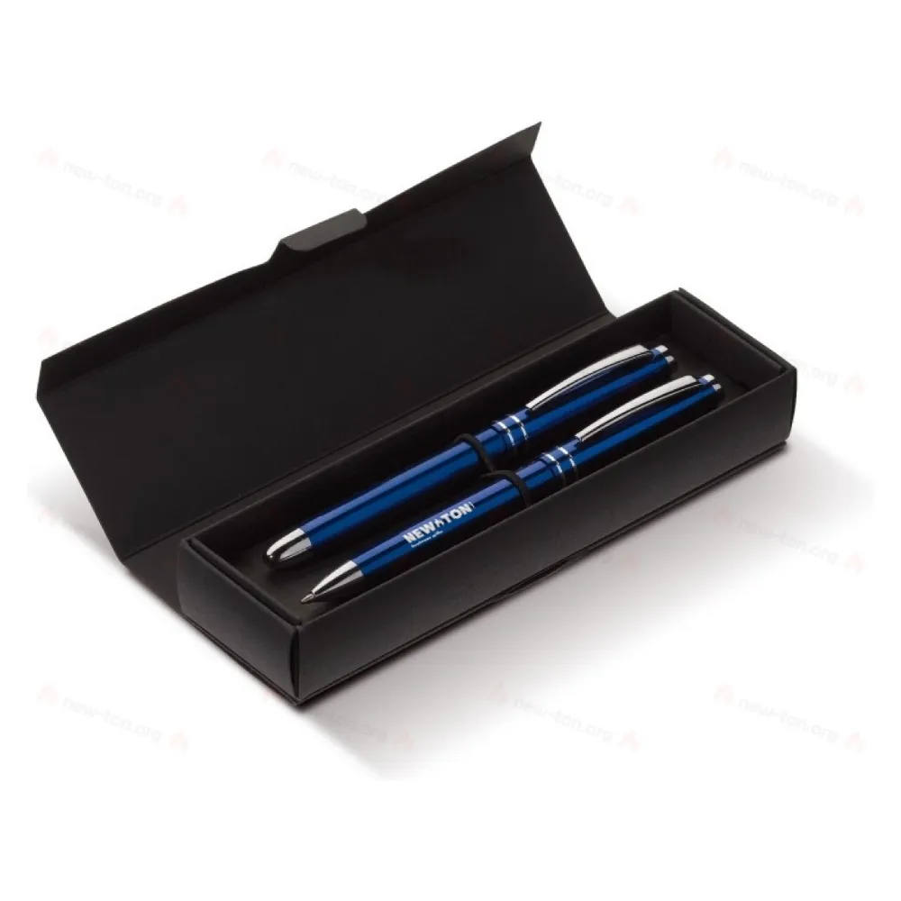 
                                                Pen set 2 stripes barrel metal
                                                