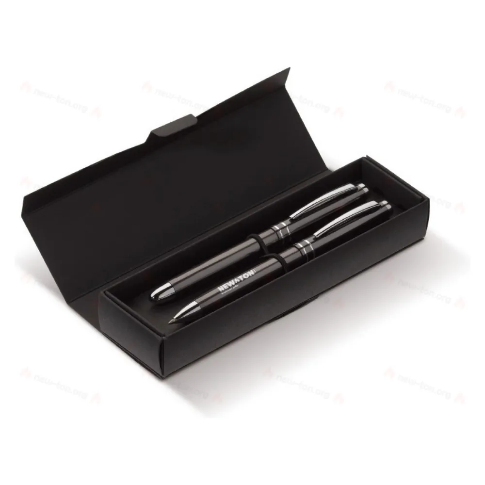 
                                                Pen set 2 stripes barrel metal
                                                