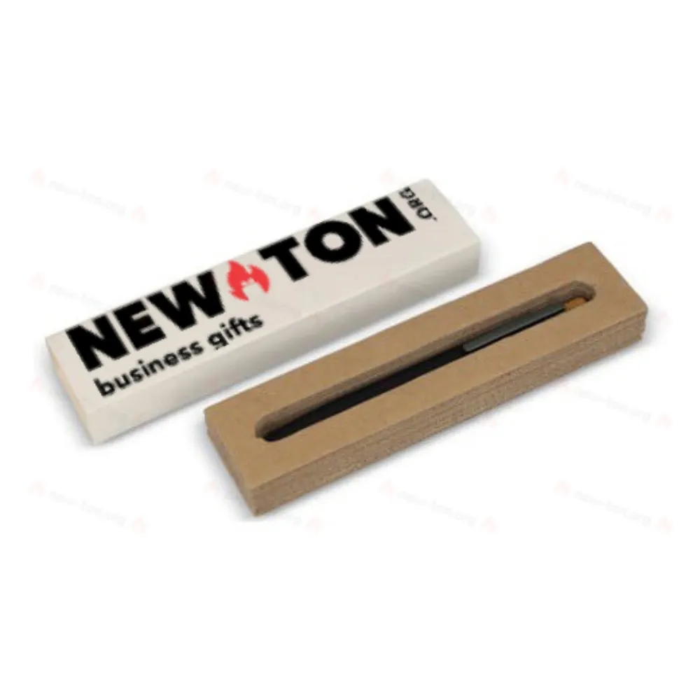 
                                            Recycled milk carton pen box, 1 pen
                                            