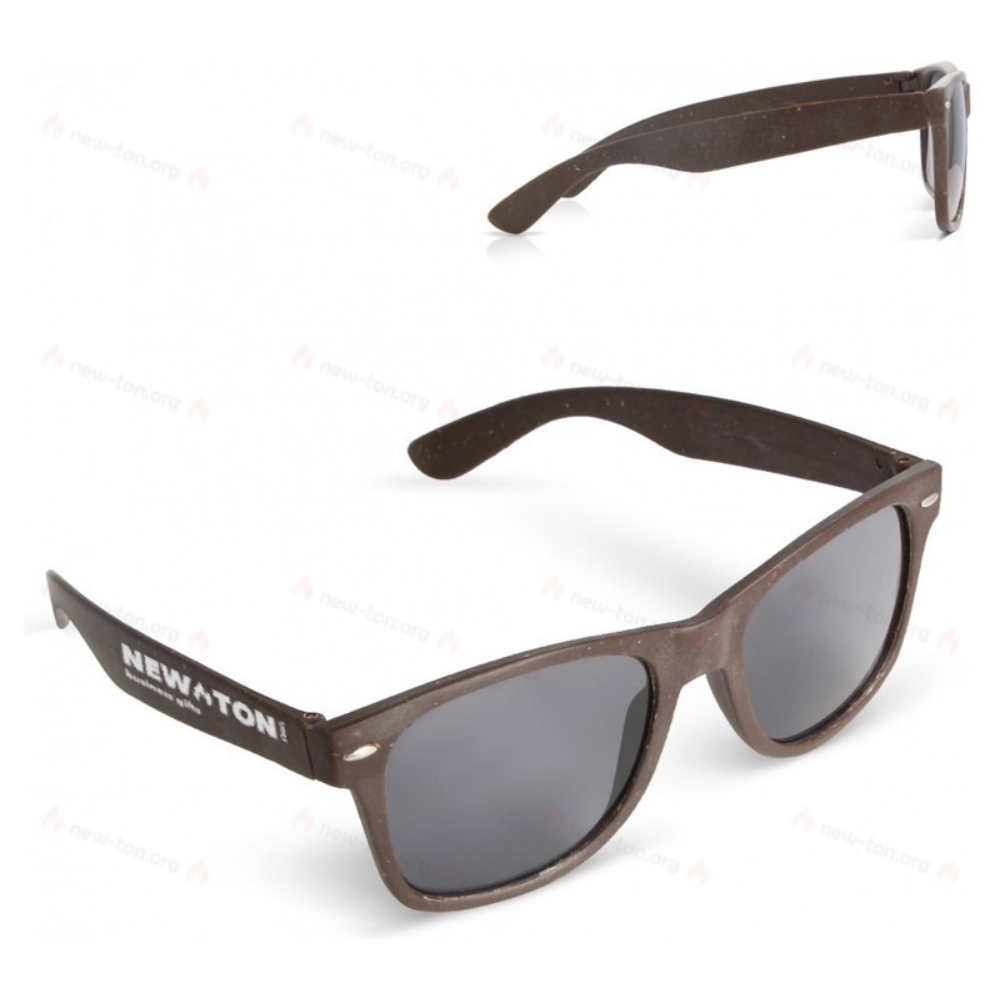 Sunglasses Justin coffee-fibre UV400