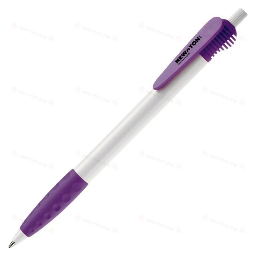 Cosmo ball pen HC rubber round clip