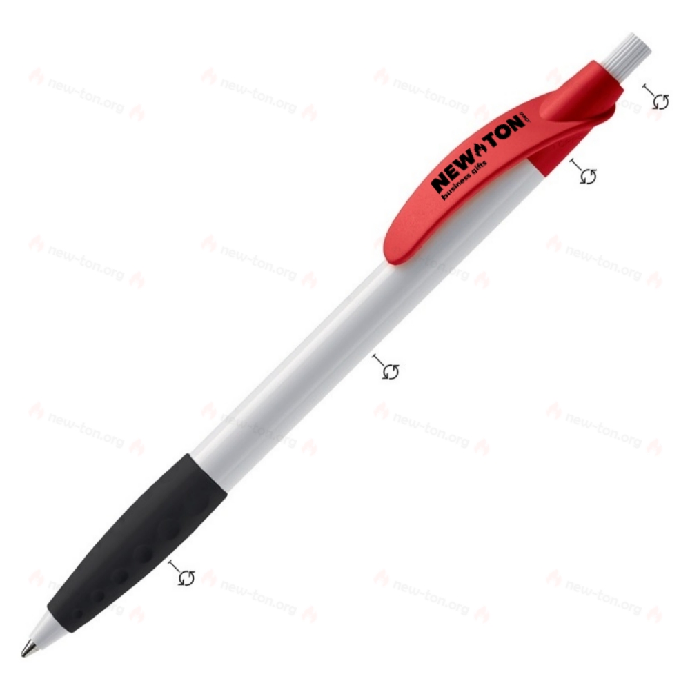 Шариковая ручка Cosmo с резиновой накладкой