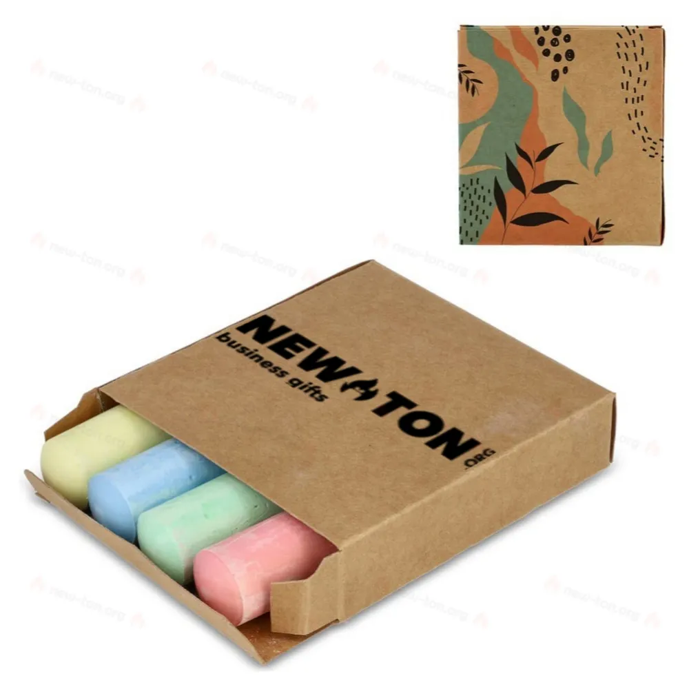 Городские мелки в крафтовой коробке