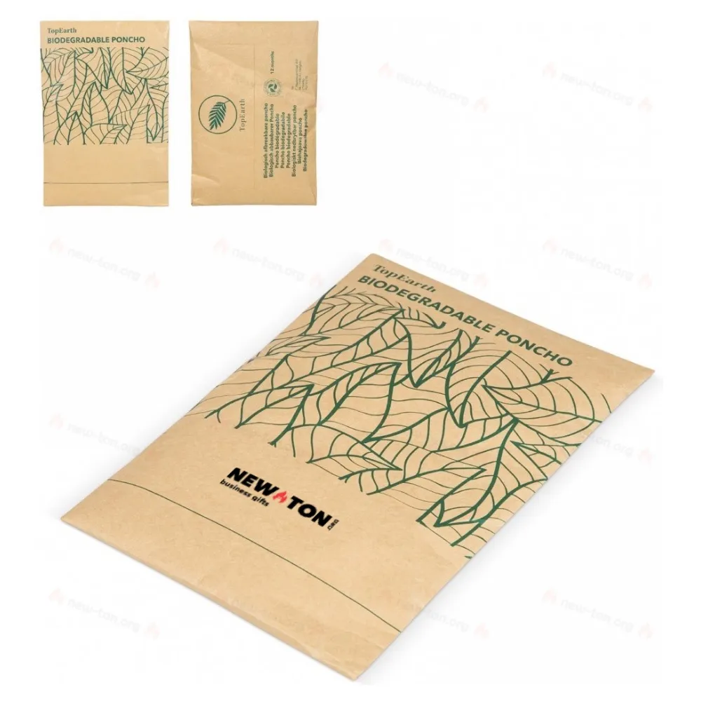 
                                                Biodegradable poncho
                                                
