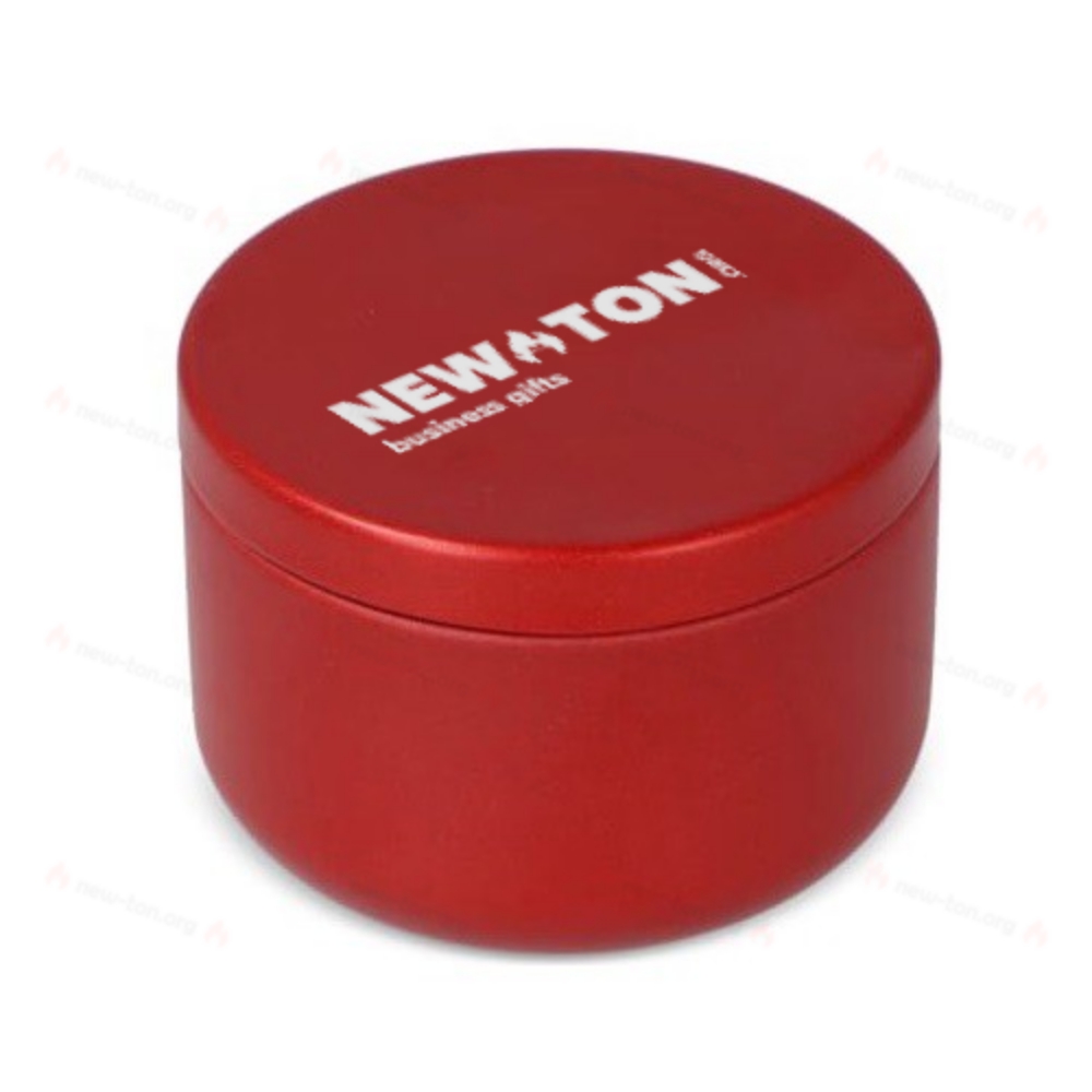 Свеча в круглой переработанной банке