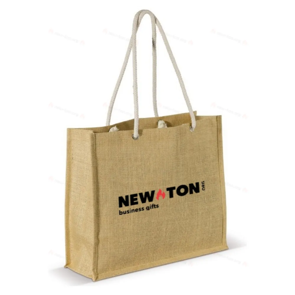 Сумка-шоппер из джута