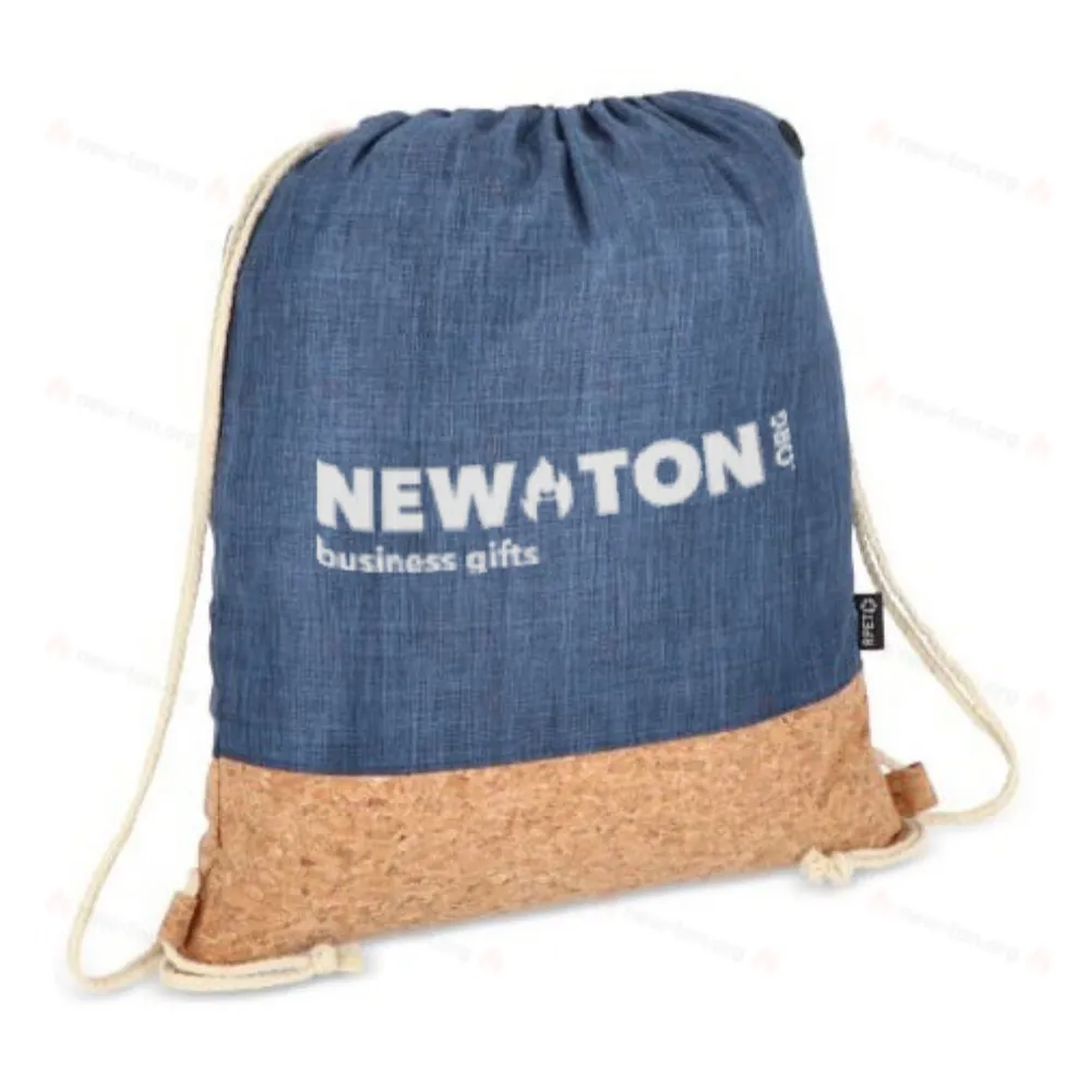 
                                            Drawstring bag R-PET & cork 35 x 40cm
                                            